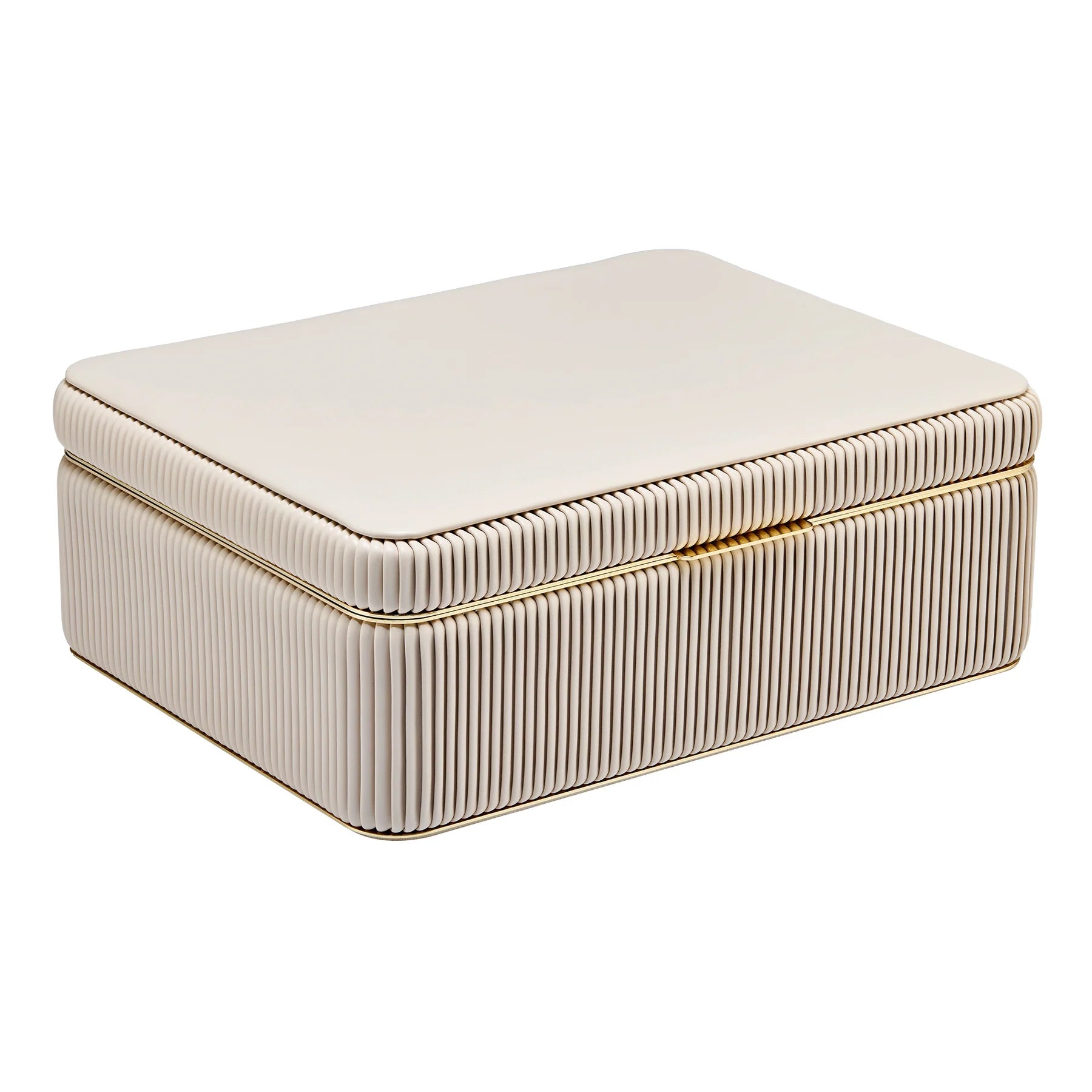 Wolf | "Bella" large jewellery box | Bone
