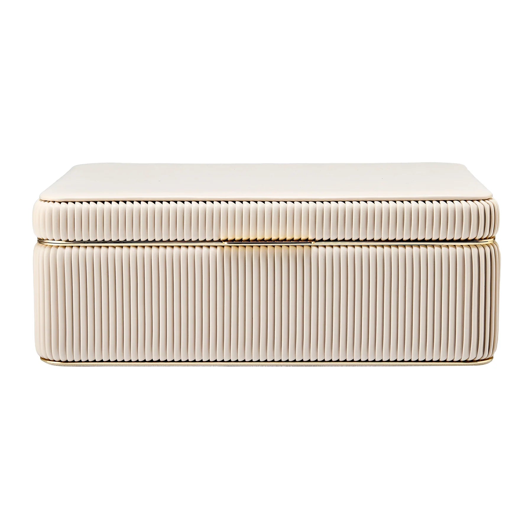 Wolf | "Bella" large jewellery box | Bone