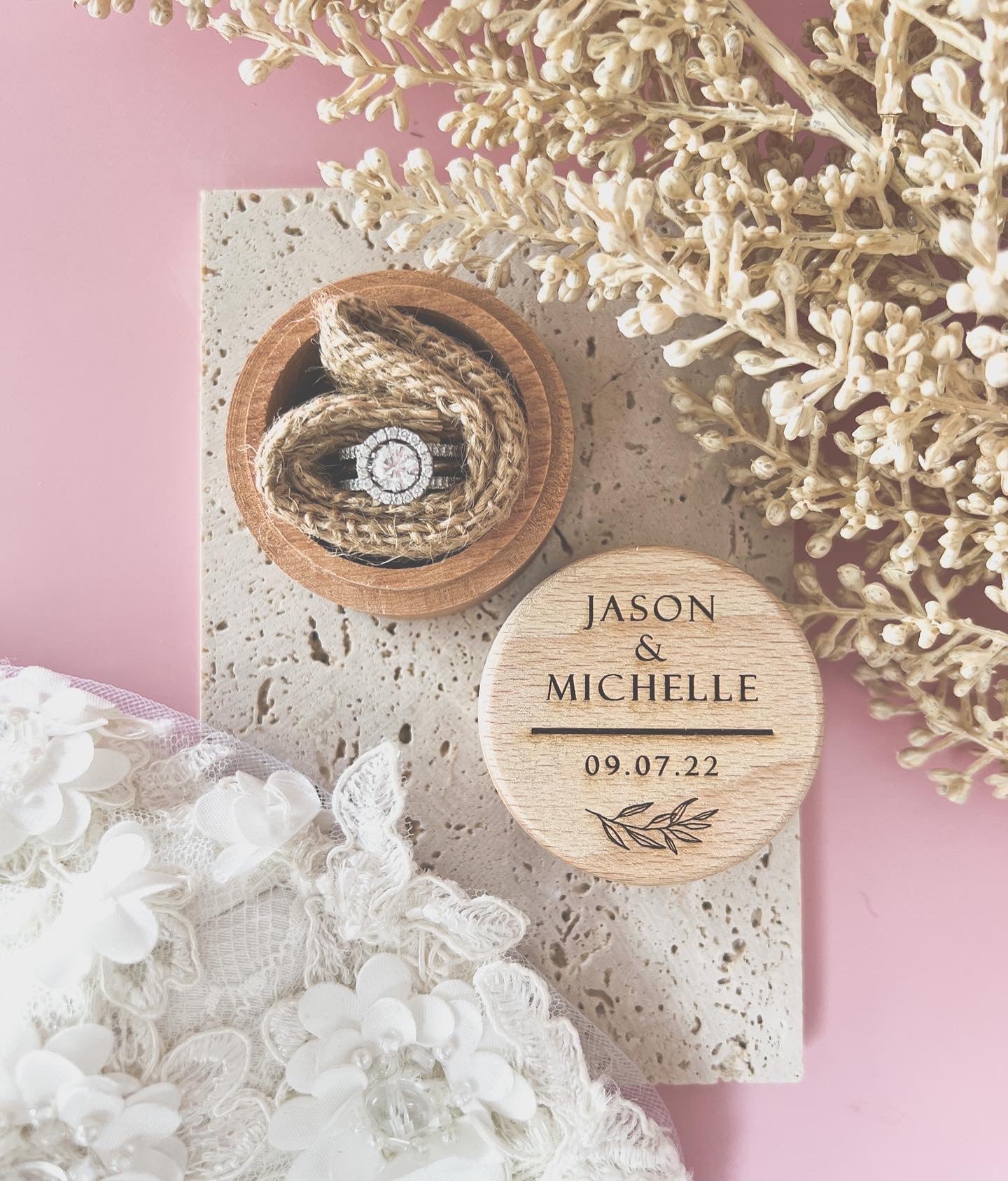 Wedding ring box - various designs