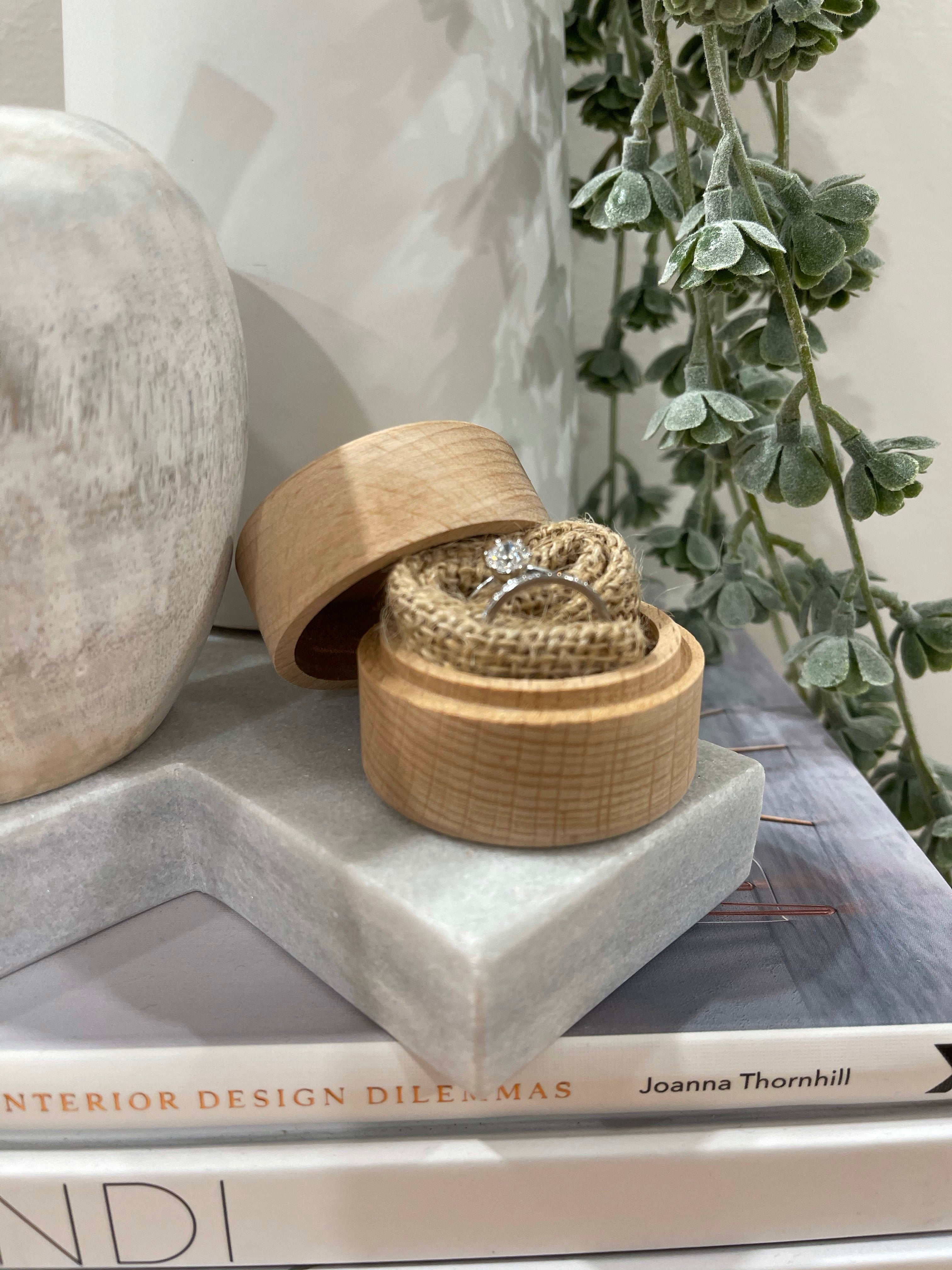 Wedding ring box - various designs