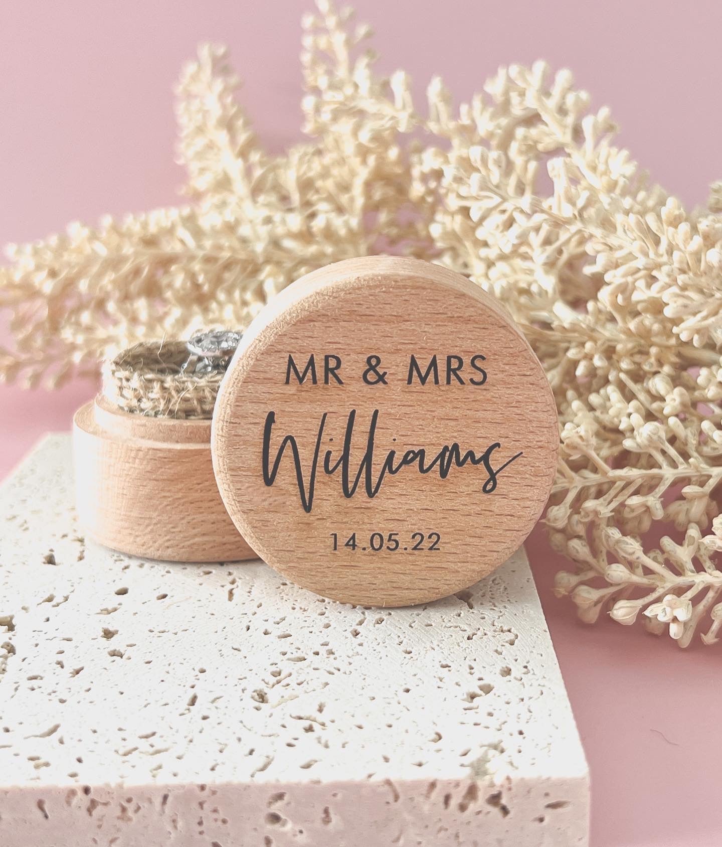 Wedding ring box - various designs